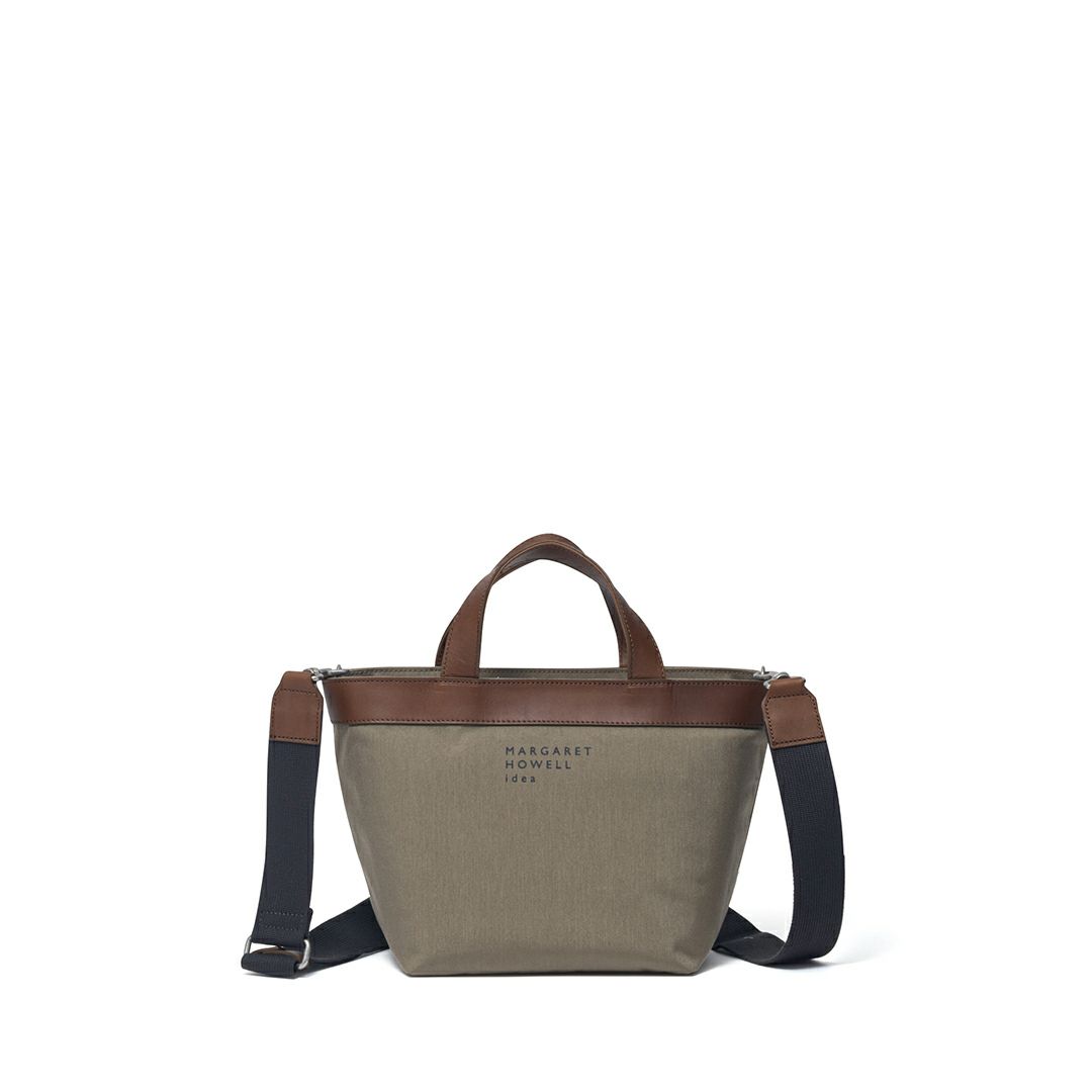 MARGARET HOWELL idea リリック 2WAYハンド ダークベージュ