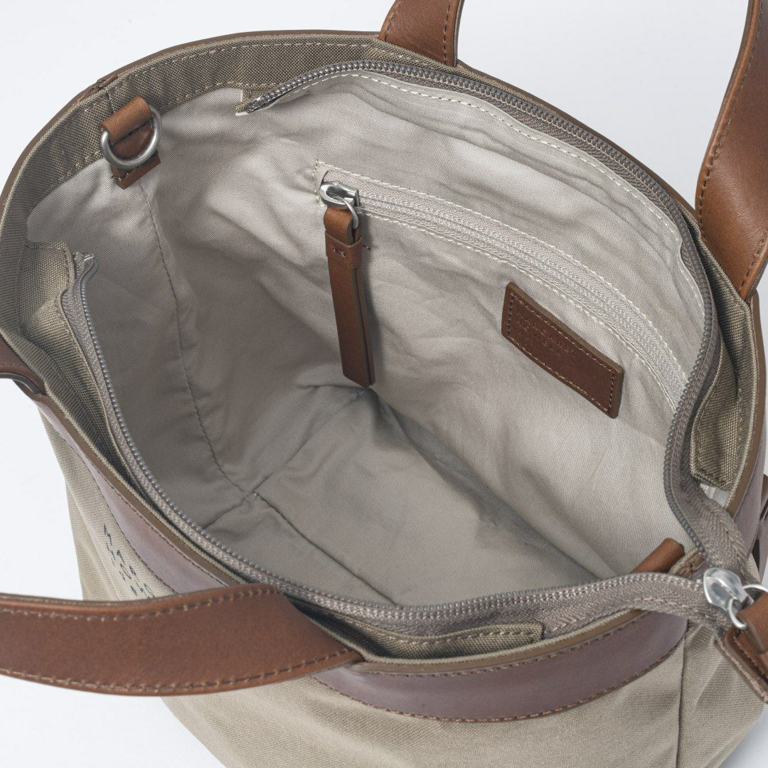 MARGARET HOWELL idea リリック 2WAYハンド ダークベージュ