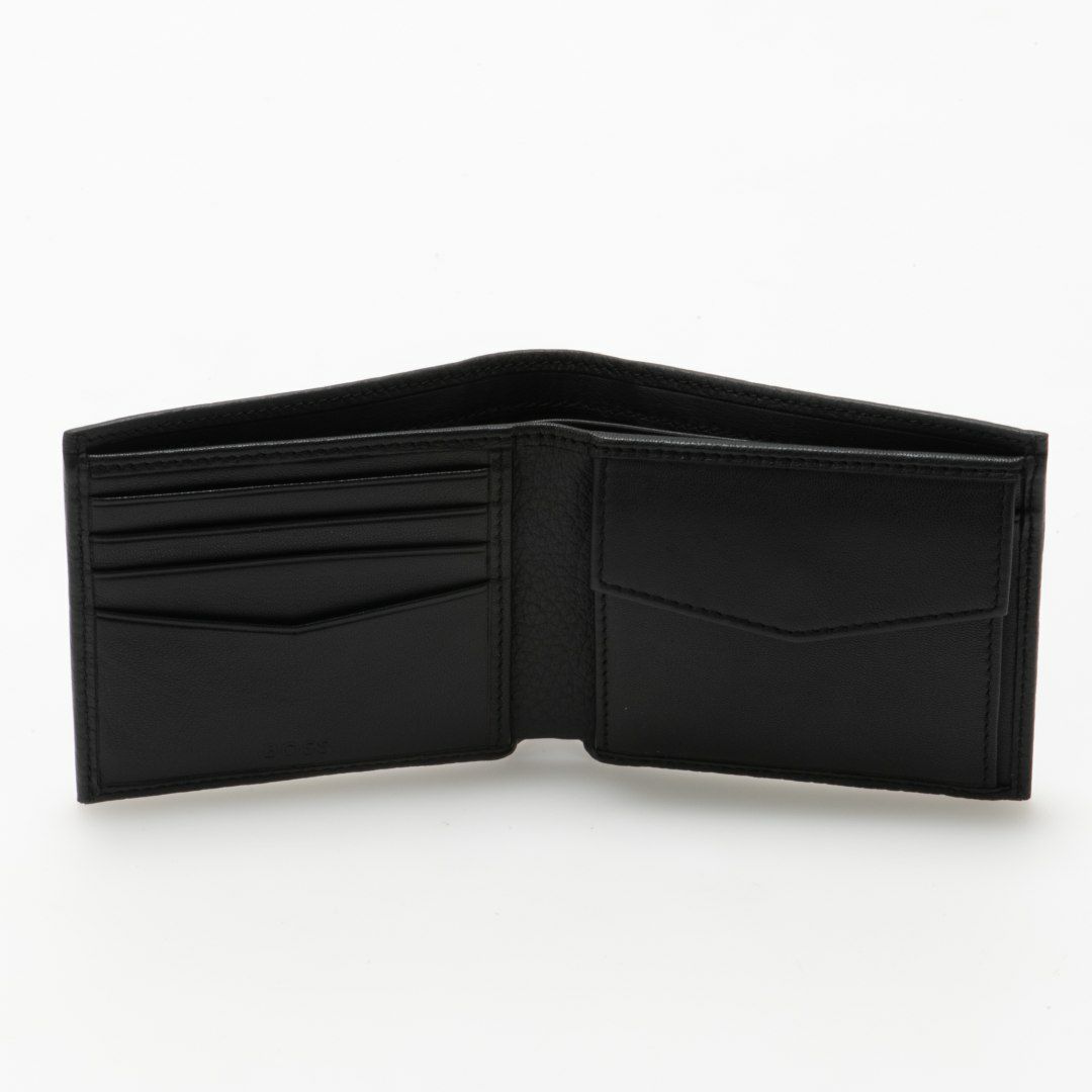 BOSS New Crosstown 折り財布【HBMW5YS2】 ブラック