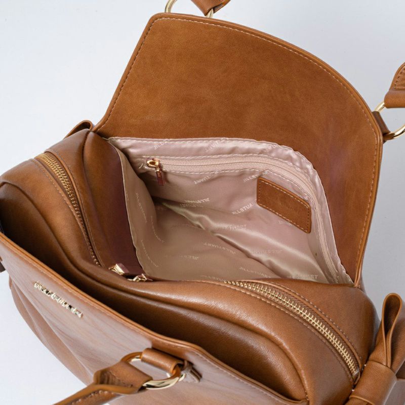 JILL STUART ペコット トート キャメル