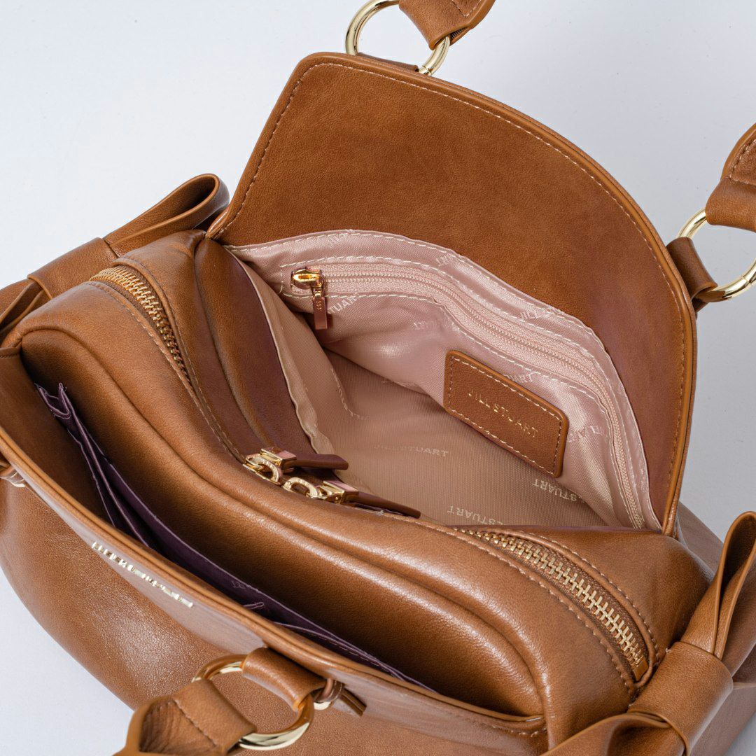 JILL STUART ペコット 2WAYハンド キャメル