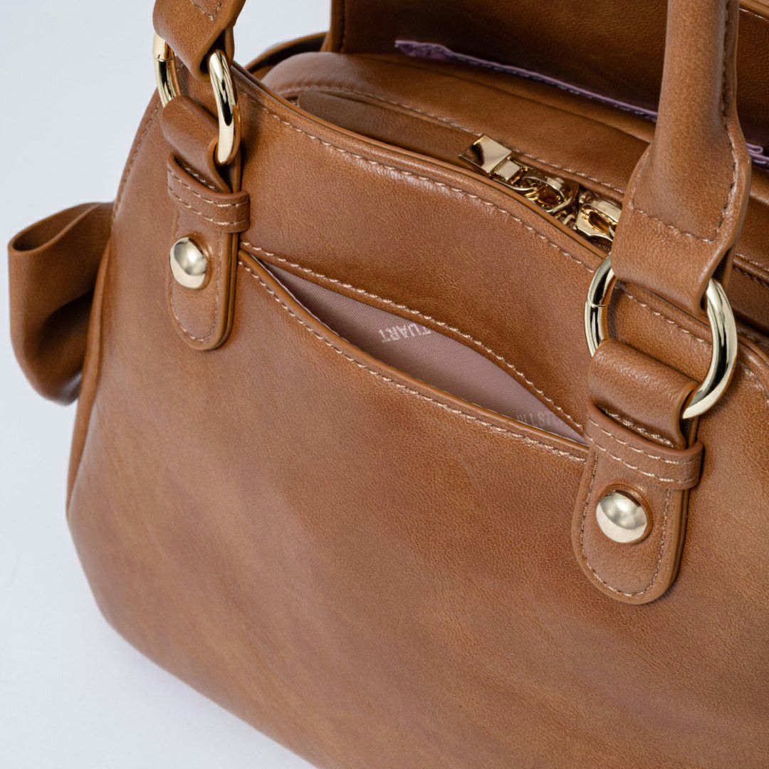 JILL STUART ペコット 2WAYハンド キャメル