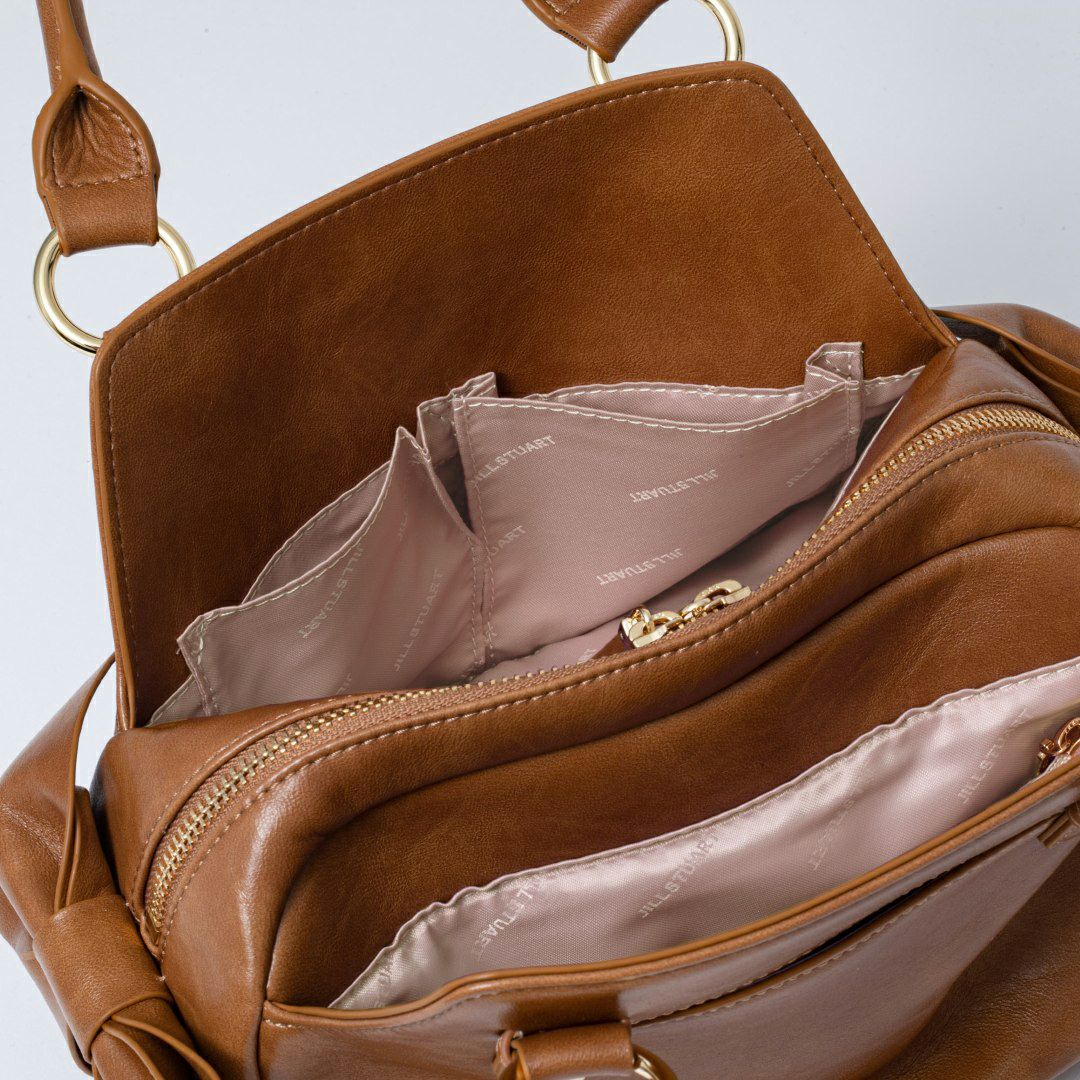 JILL STUART ペコット 2WAYハンド キャメル