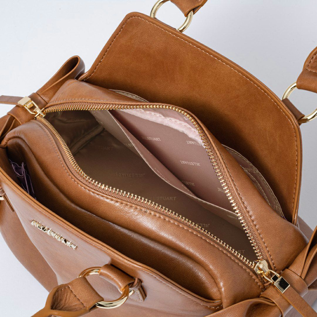 JILL STUART ペコット 2WAYハンド キャメル