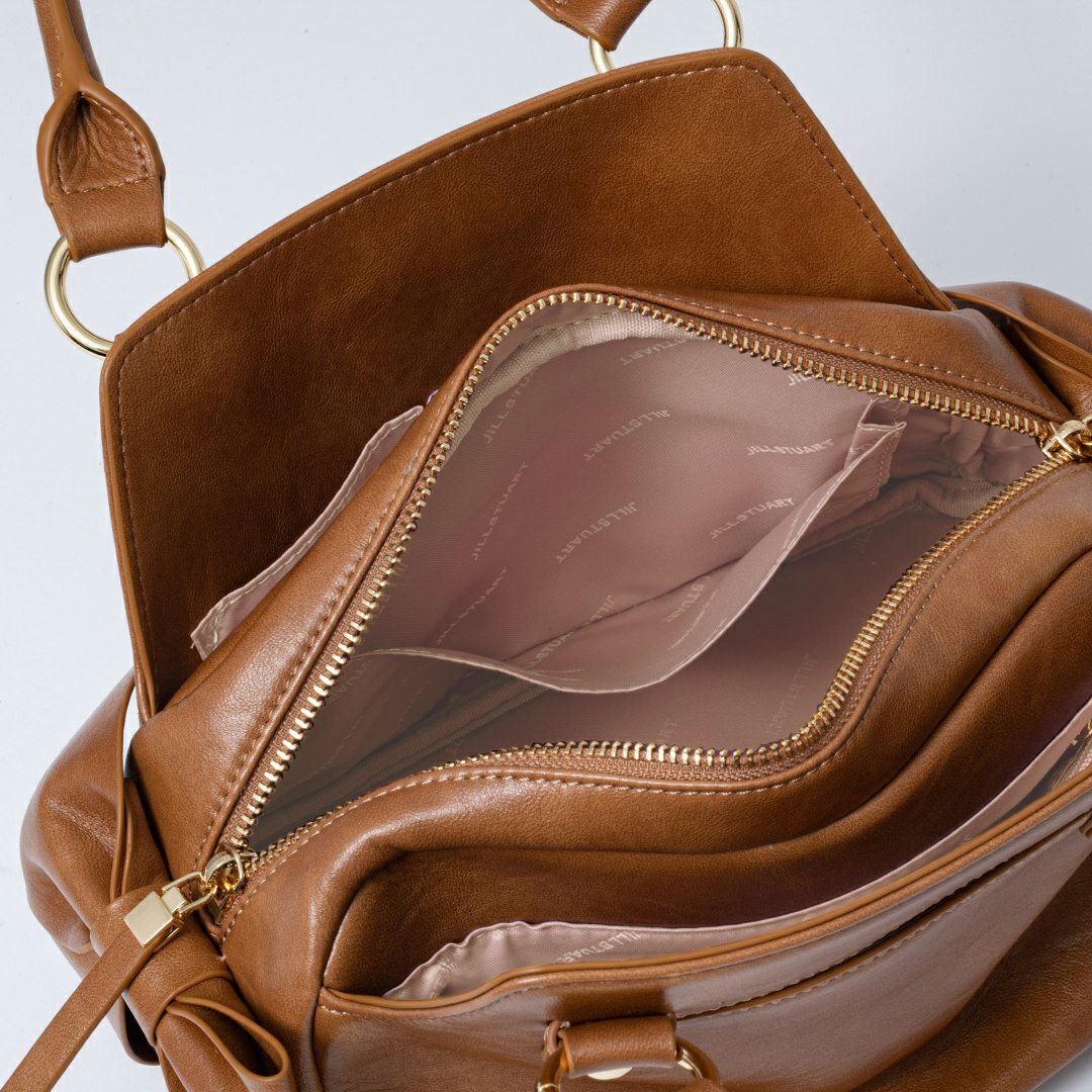 JILL STUART ペコット 2WAYハンド キャメル