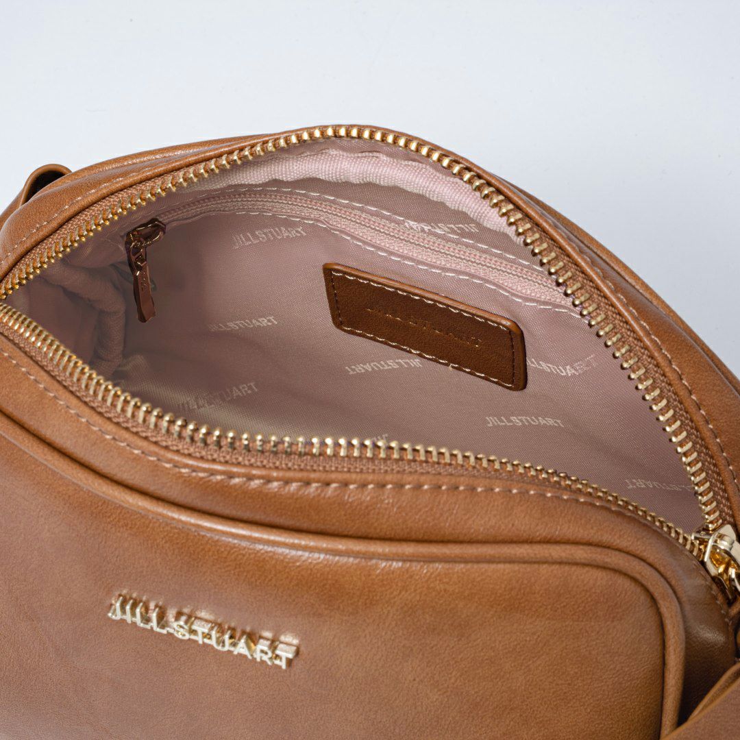 JILL STUART ペコット ショルダー キャメル