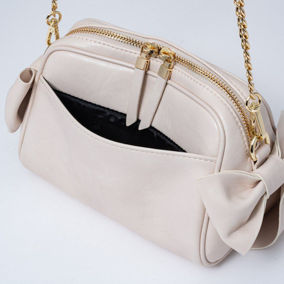 JILL STUART ペコット ショルダー アイボリー