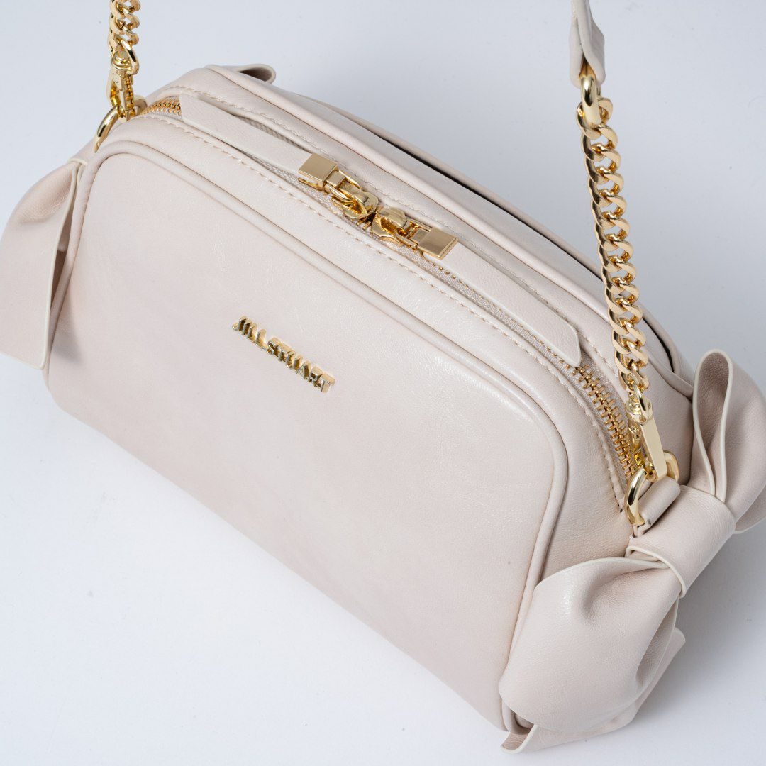 JILL STUART ペコット ショルダー アイボリー