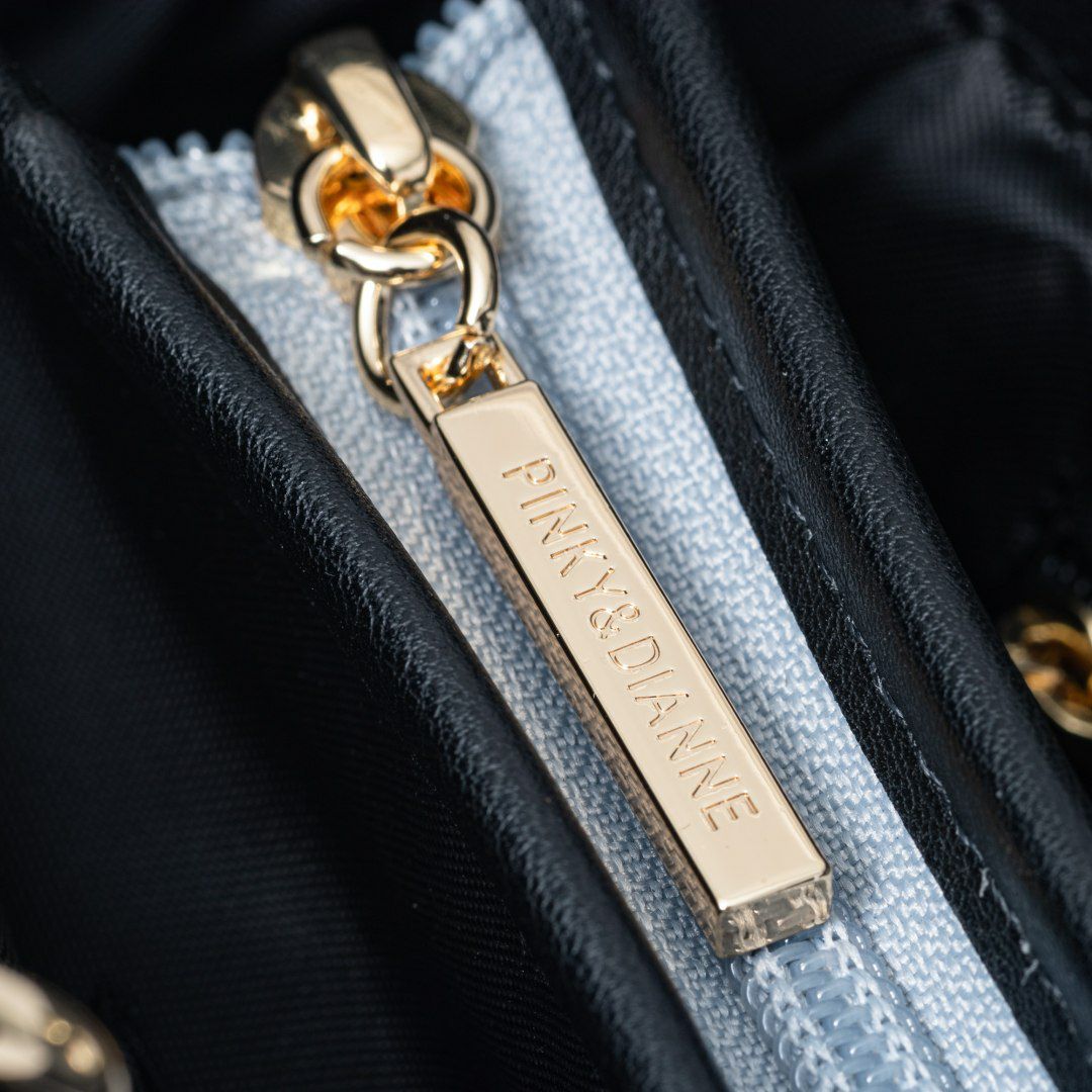 PINKY&DIANNE ソフトレオパード トート グレー