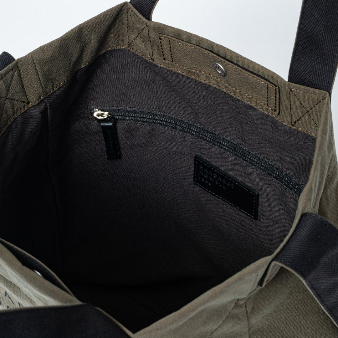 MARGARET HOWELL idea シリゴ 2WAYトート カーキ