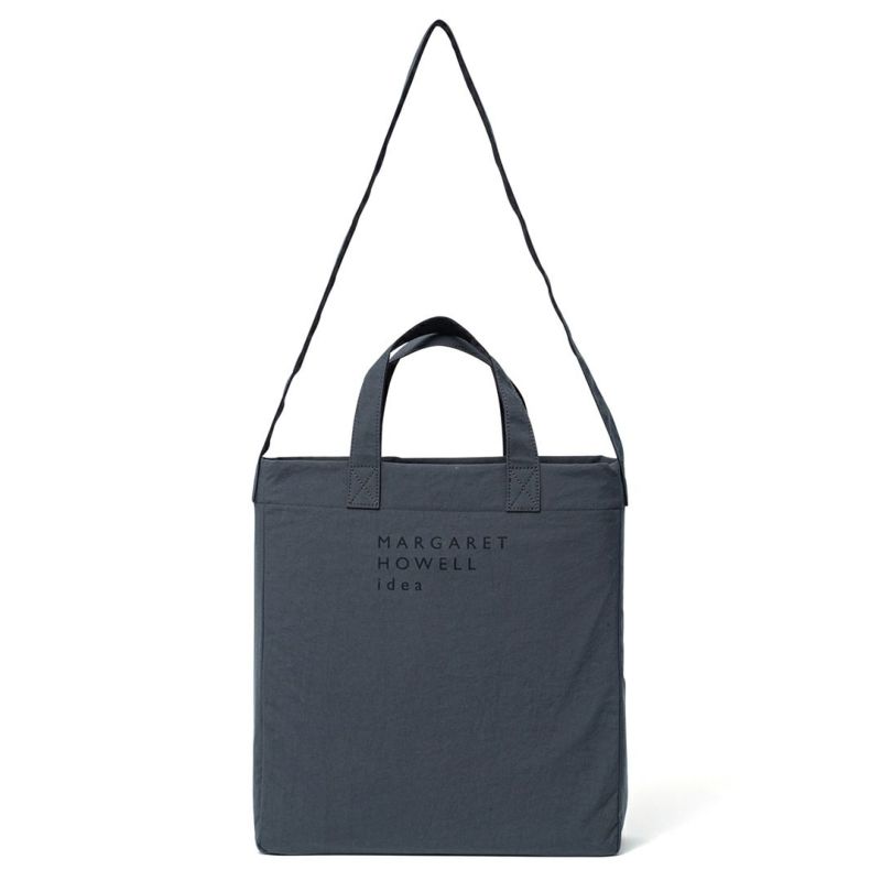 MARGARET HOWELL idea シリゴ 2WAYトート グレー