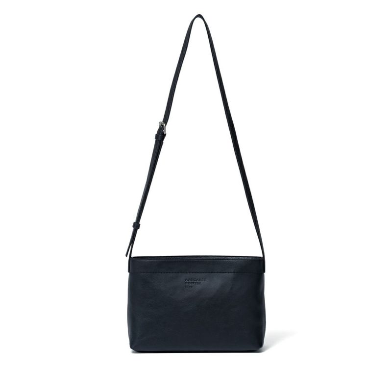 MARGARET HOWELL idea リドニー ショルダー ブラック
