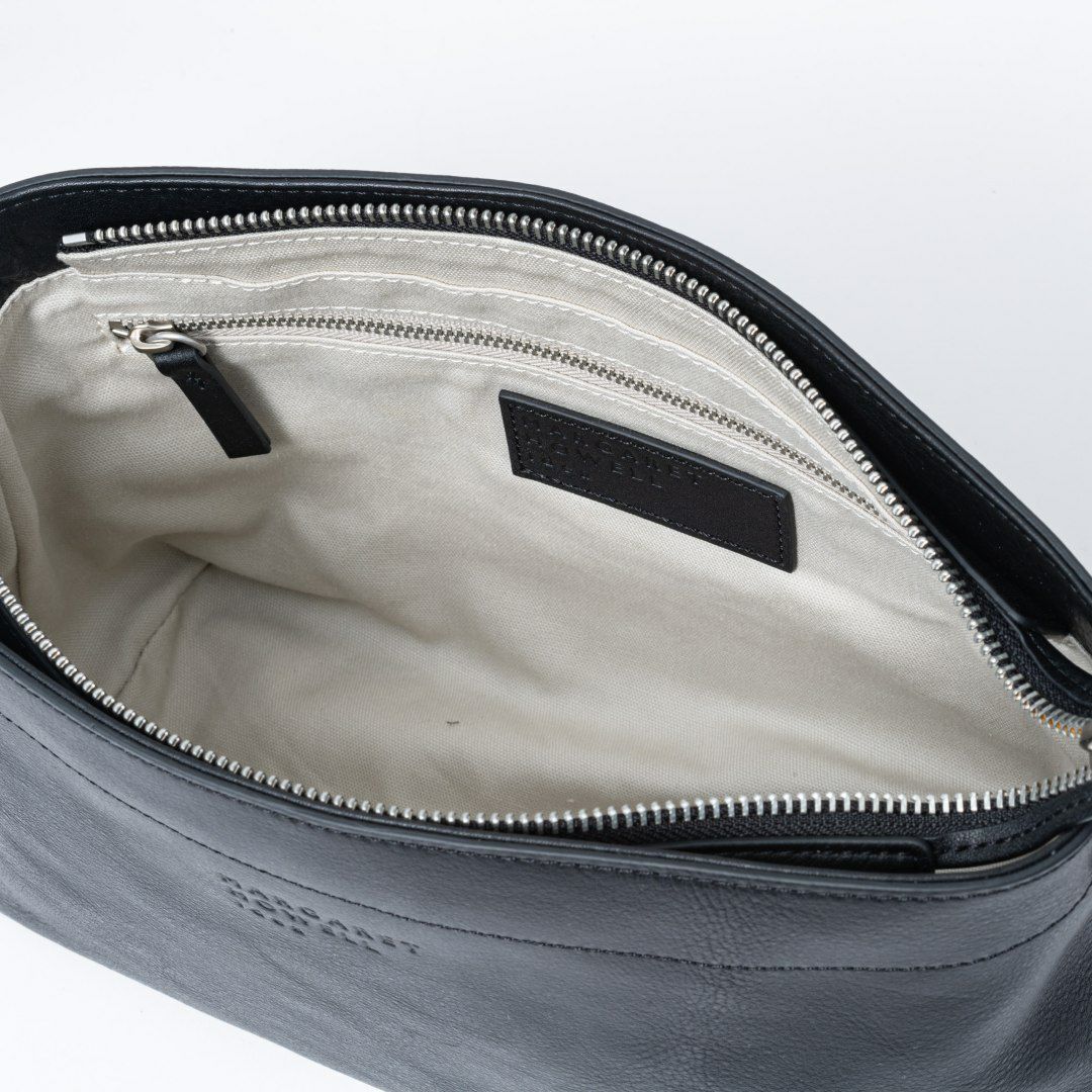 MARGARET HOWELL idea リドニー ショルダー ブラック