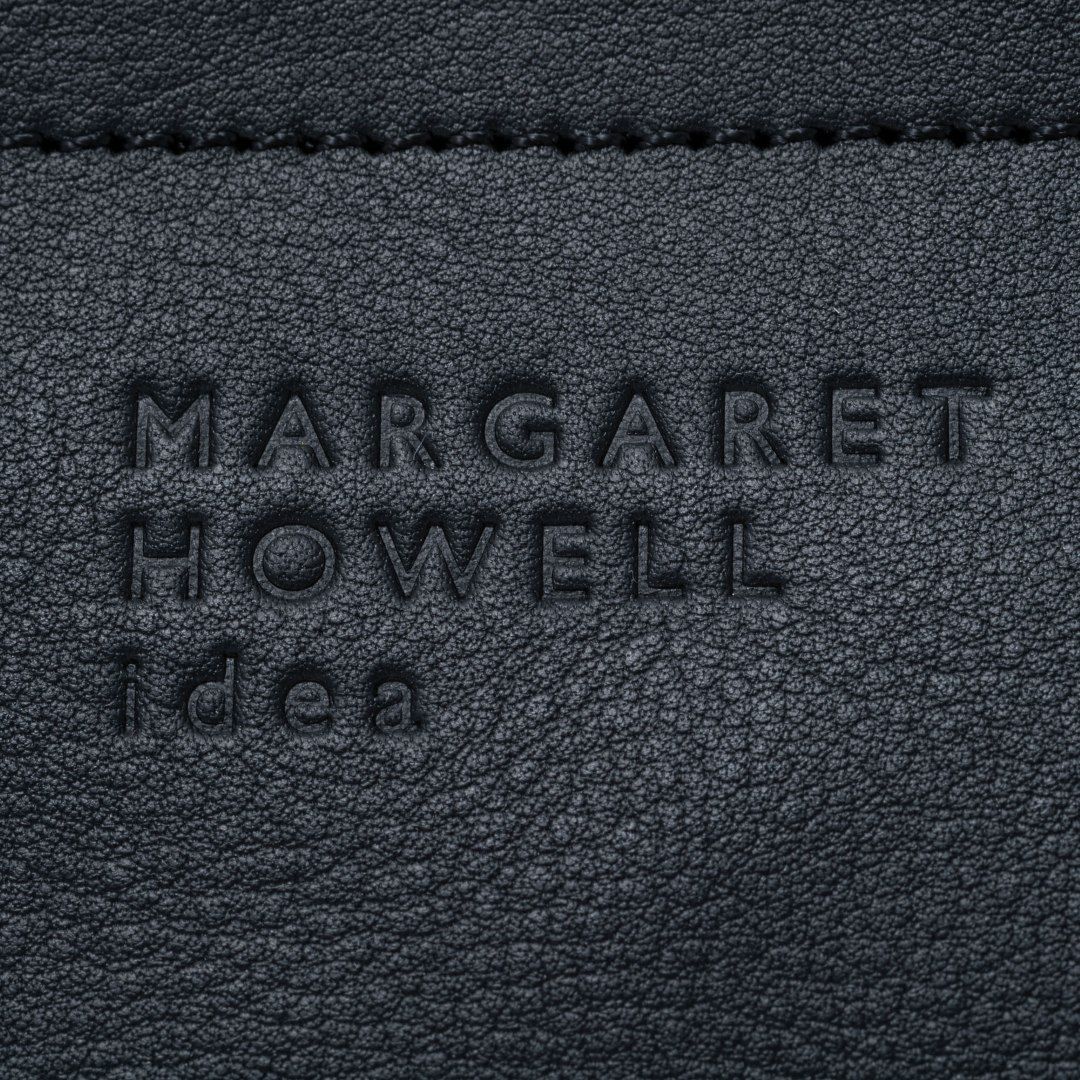 MARGARET HOWELL idea リドニー ショルダー ブラック