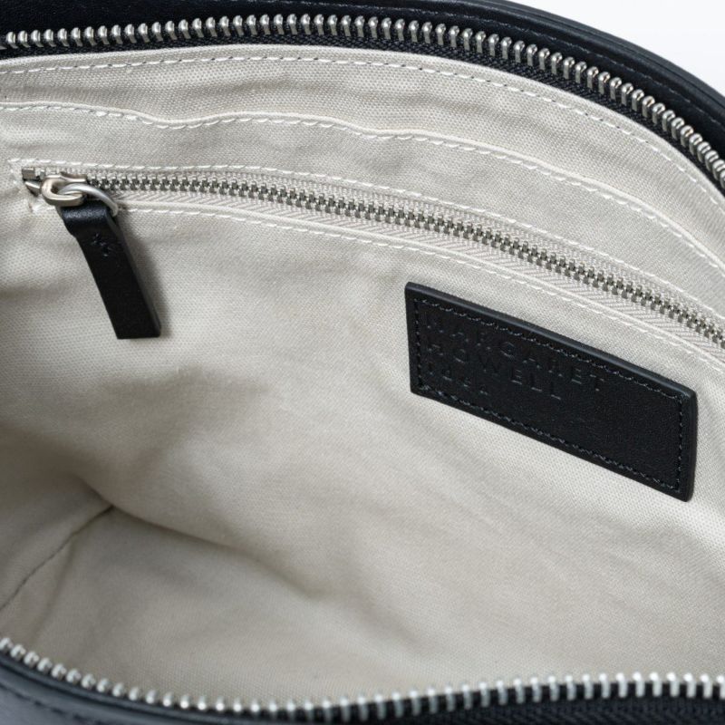 MARGARET HOWELL idea リドニー ショルダー ブラック