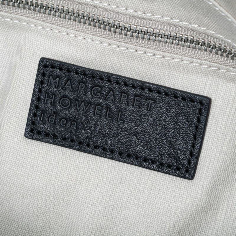MARGARET HOWELL idea リドニー ショルダー ブラック