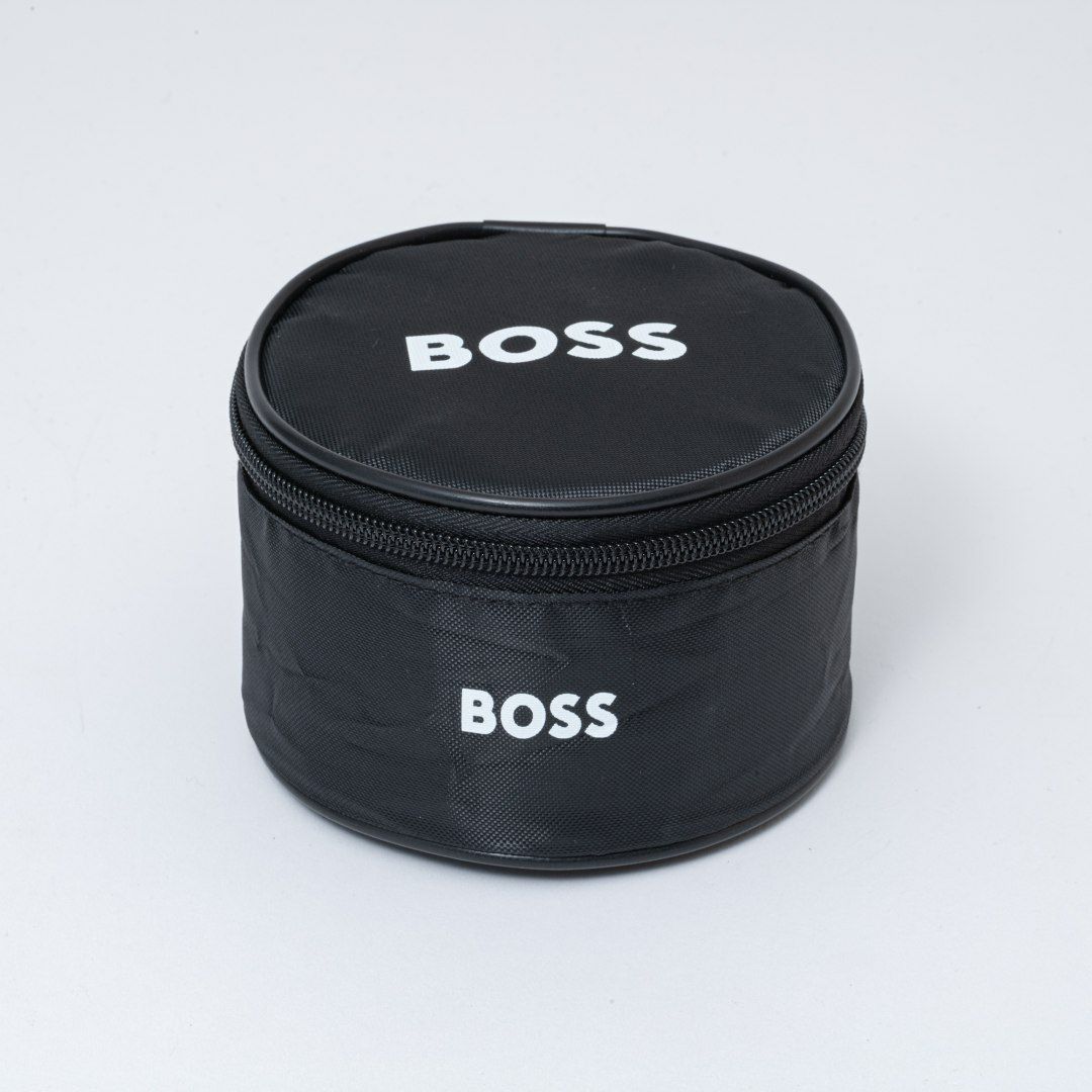 BOSS Geppy イタリアンレザーリバーシブルベルト【HBMB5020】 ブラック