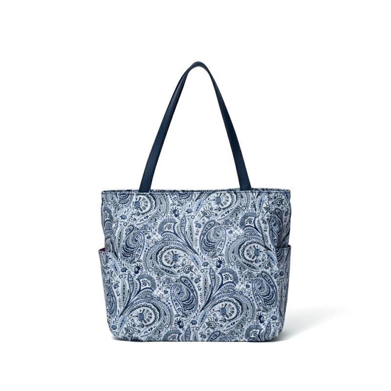 SHiME FLOWER リリー トート ネイビー