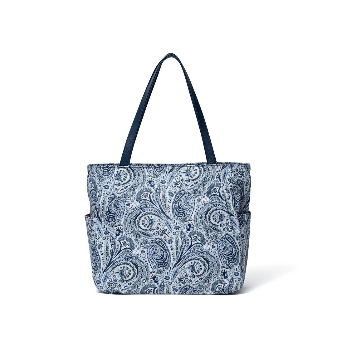 SHiME FLOWER リリー トート ネイビー