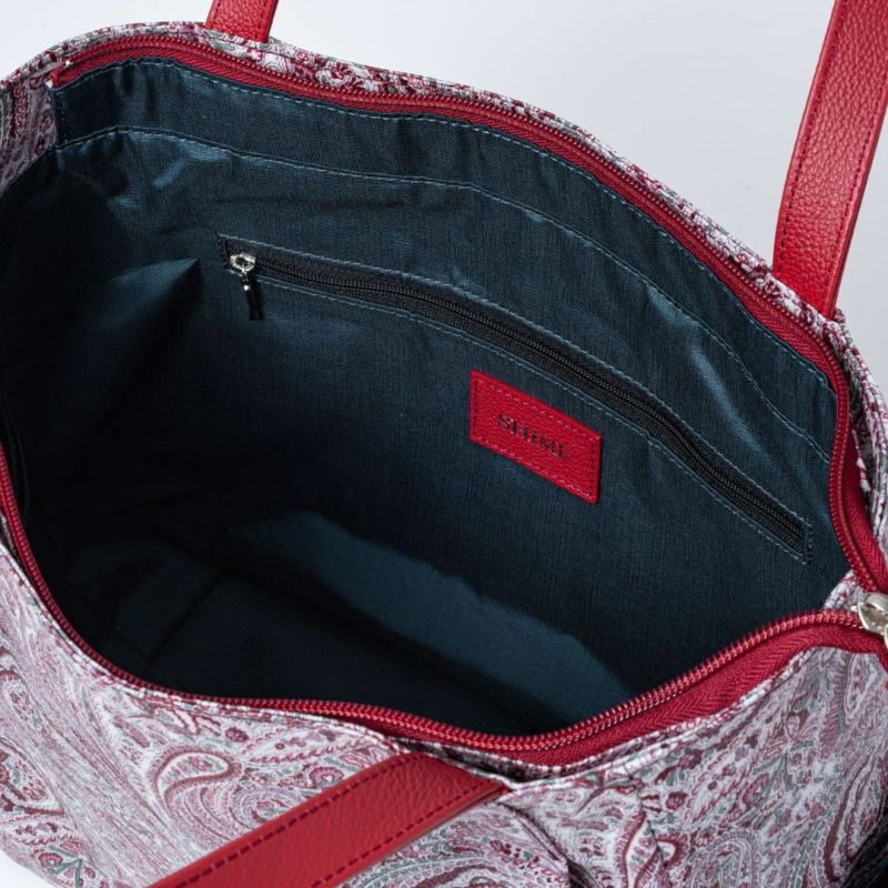 SHiME FLOWER リリー トート レッド