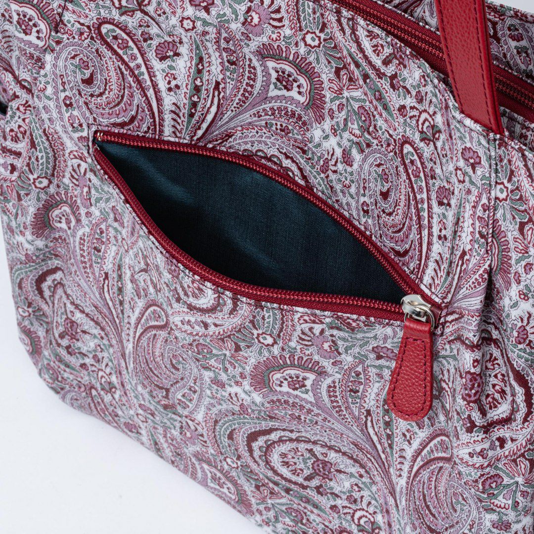 SHiME FLOWER リリー トート レッド