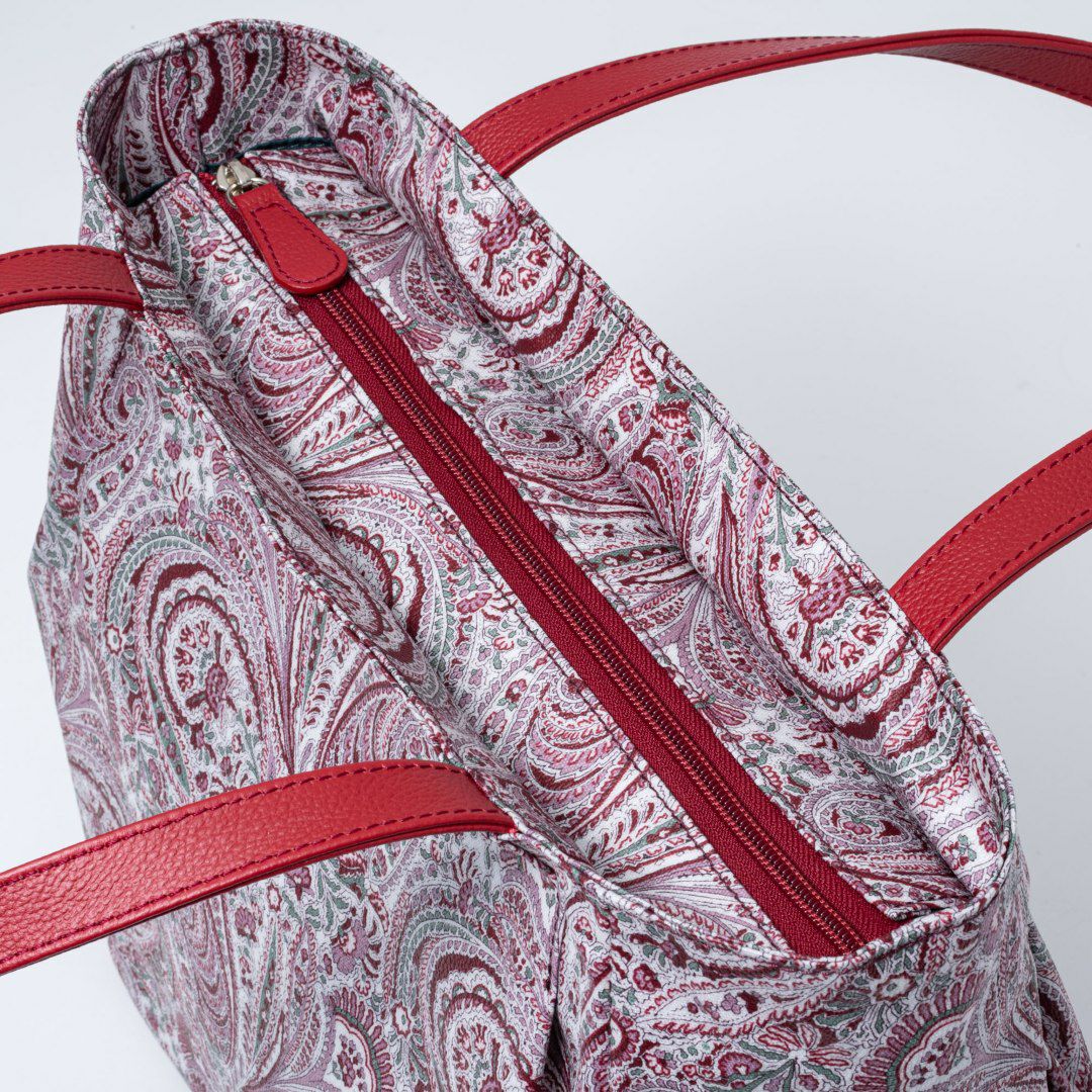 SHiME FLOWER リリー トート レッド