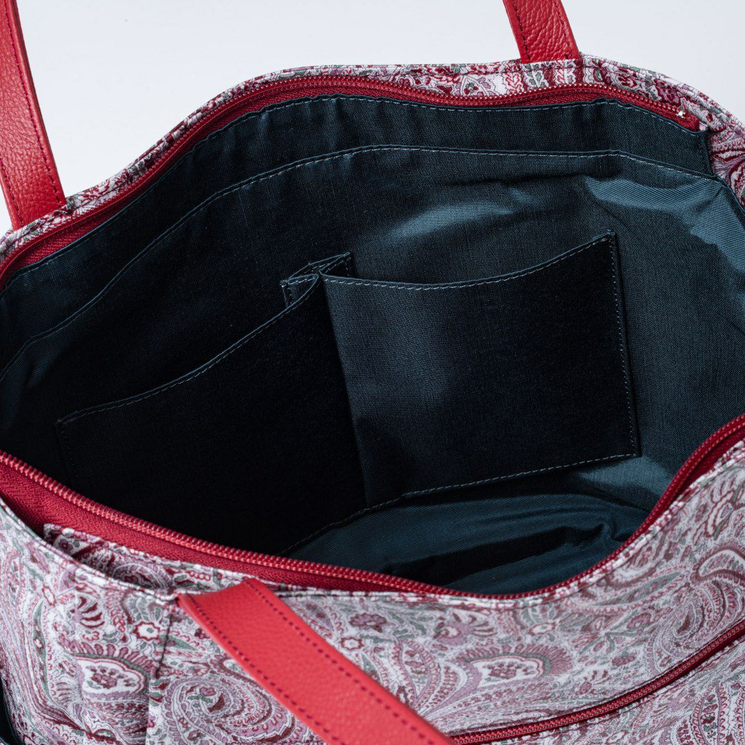 SHiME FLOWER リリー トート レッド