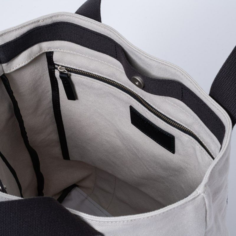 MARGARET HOWELL ideaダビス トート ライトグレー