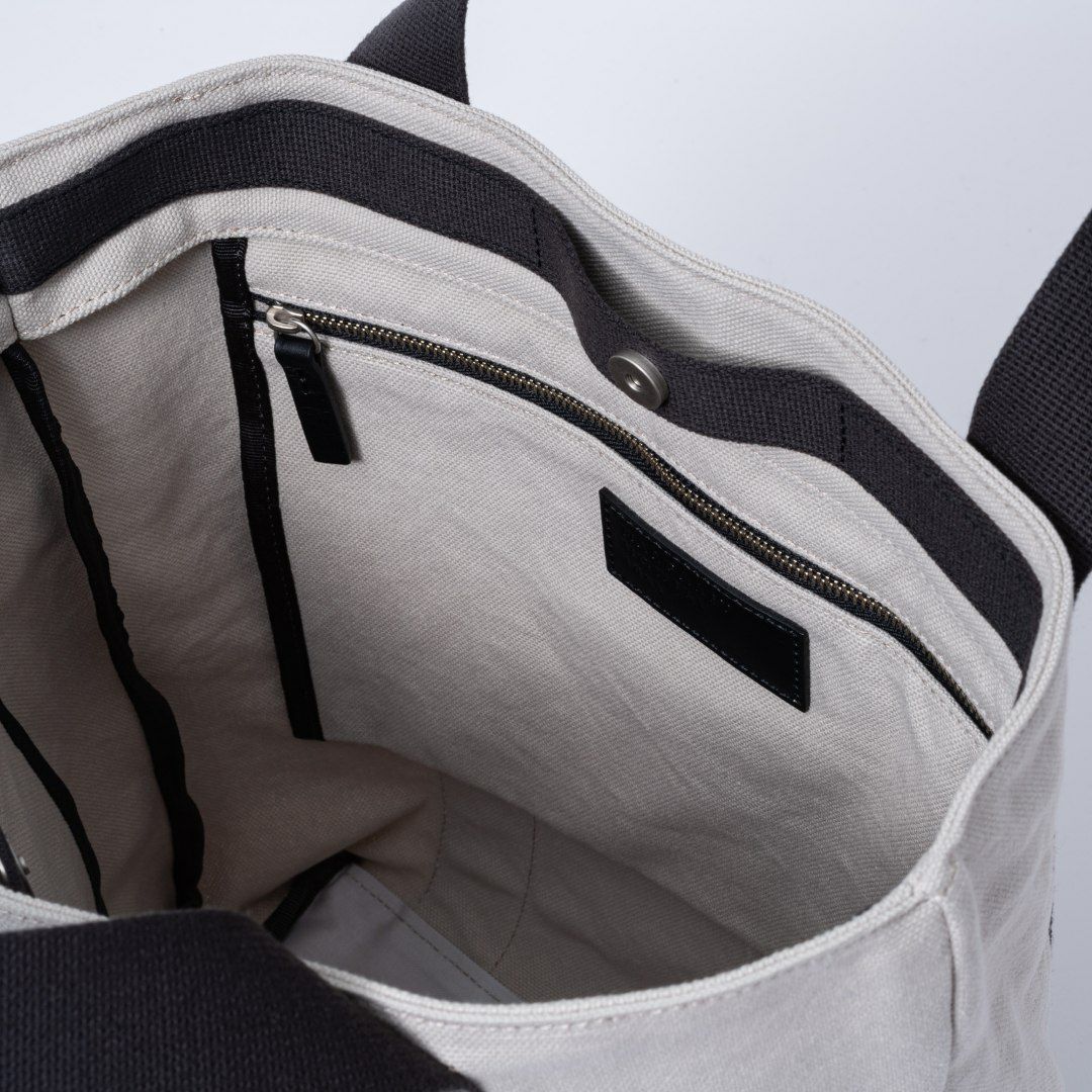 MARGARET HOWELL ideaダビス トート ライトグレー