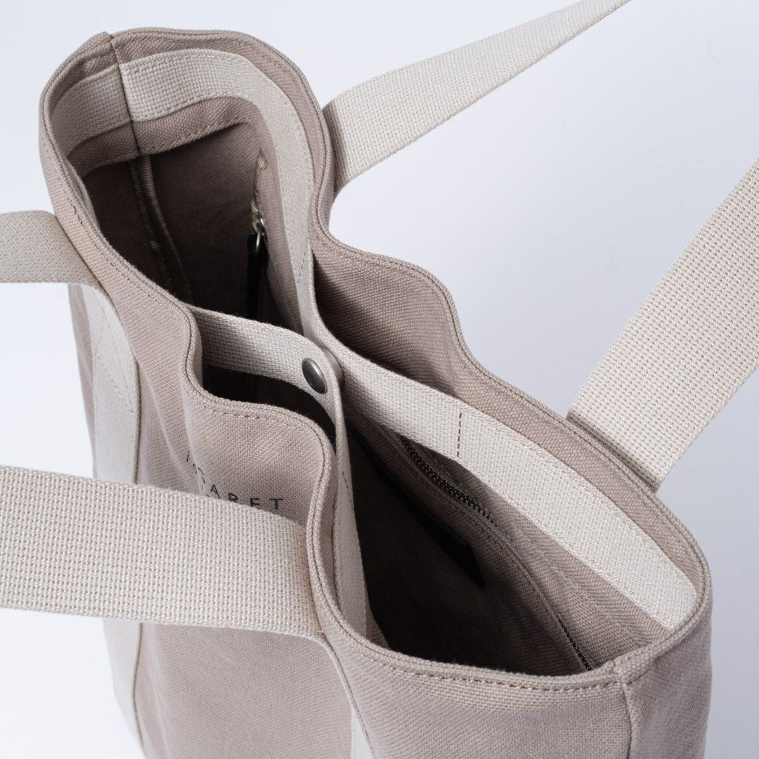 MARGARET HOWELL ideaダビス トート グレー