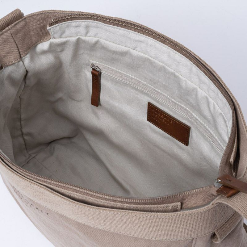 MARGARET HOWELL ideaマルバ ショルダー(M) ベージュ