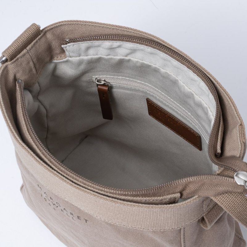 MARGARET HOWELL ideaマルバ ショルダー(S) ベージュ