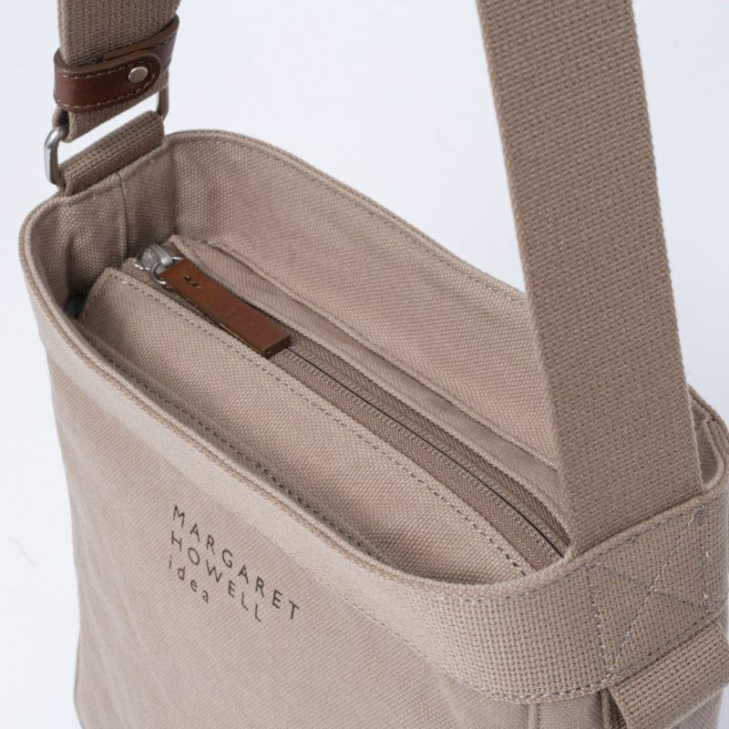 MARGARET HOWELL ideaマルバ ショルダー(S) ベージュ