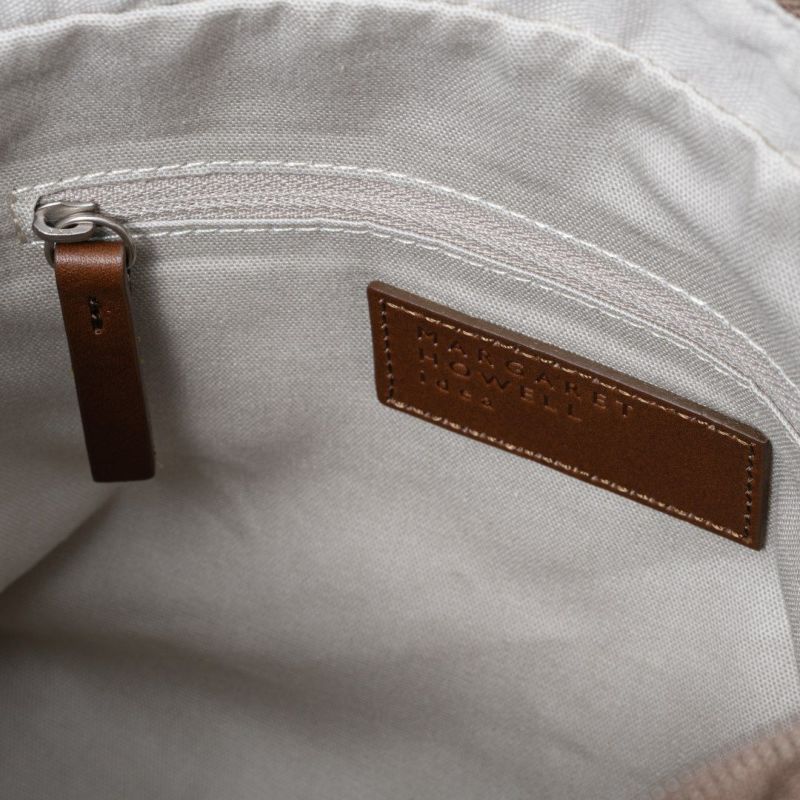 MARGARET HOWELL ideaマルバ ショルダー(S) ベージュ