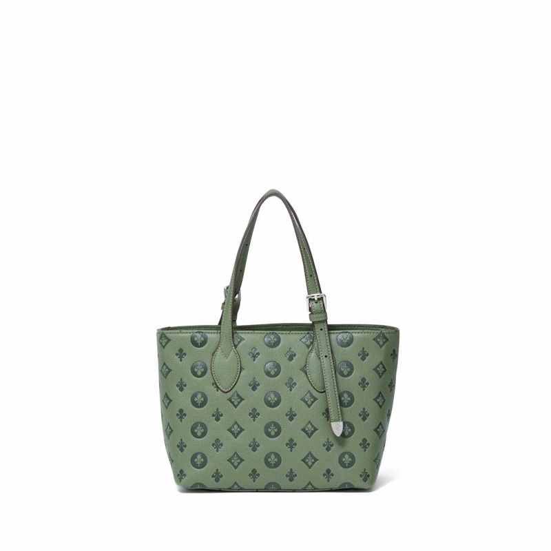PATRICK COXリリーエンボス トート(M) グリーン