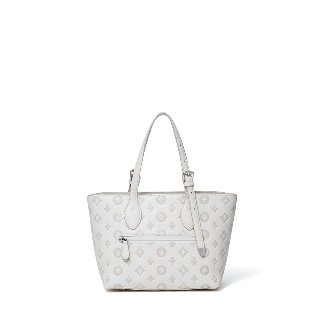 PATRICK COXリリーエンボス トート(M) ホワイト