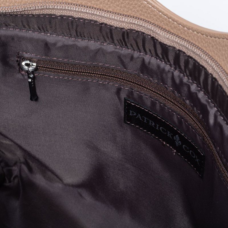 PATRICK COX リリーモール2 2WAYハンド ベージュ