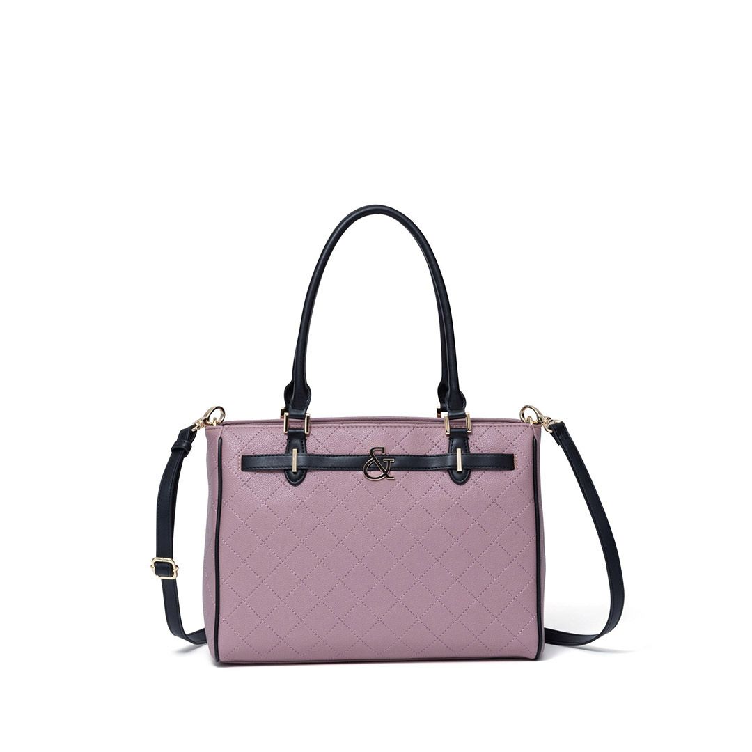 PINKY&DIANNE クラシックキルト 2WAYトート ピンク