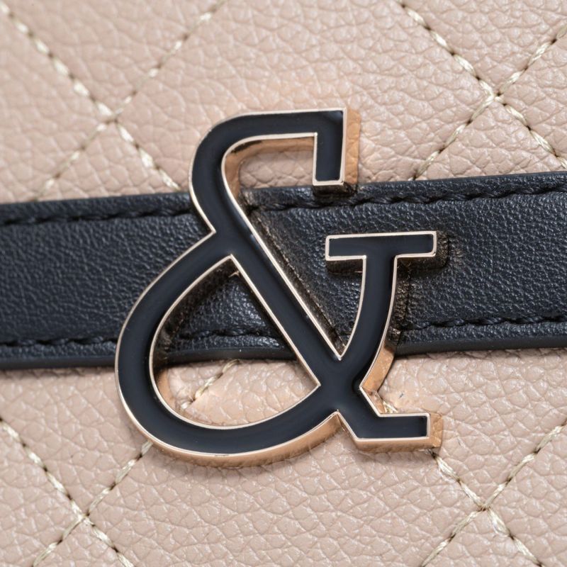 PINKY&DIANNE クラシックキルト 2WAYトート ベージュ