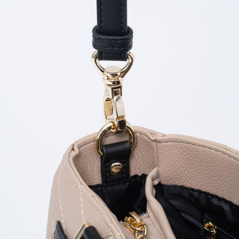 PINKY&DIANNE クラシックキルト 2WAYトート ベージュ