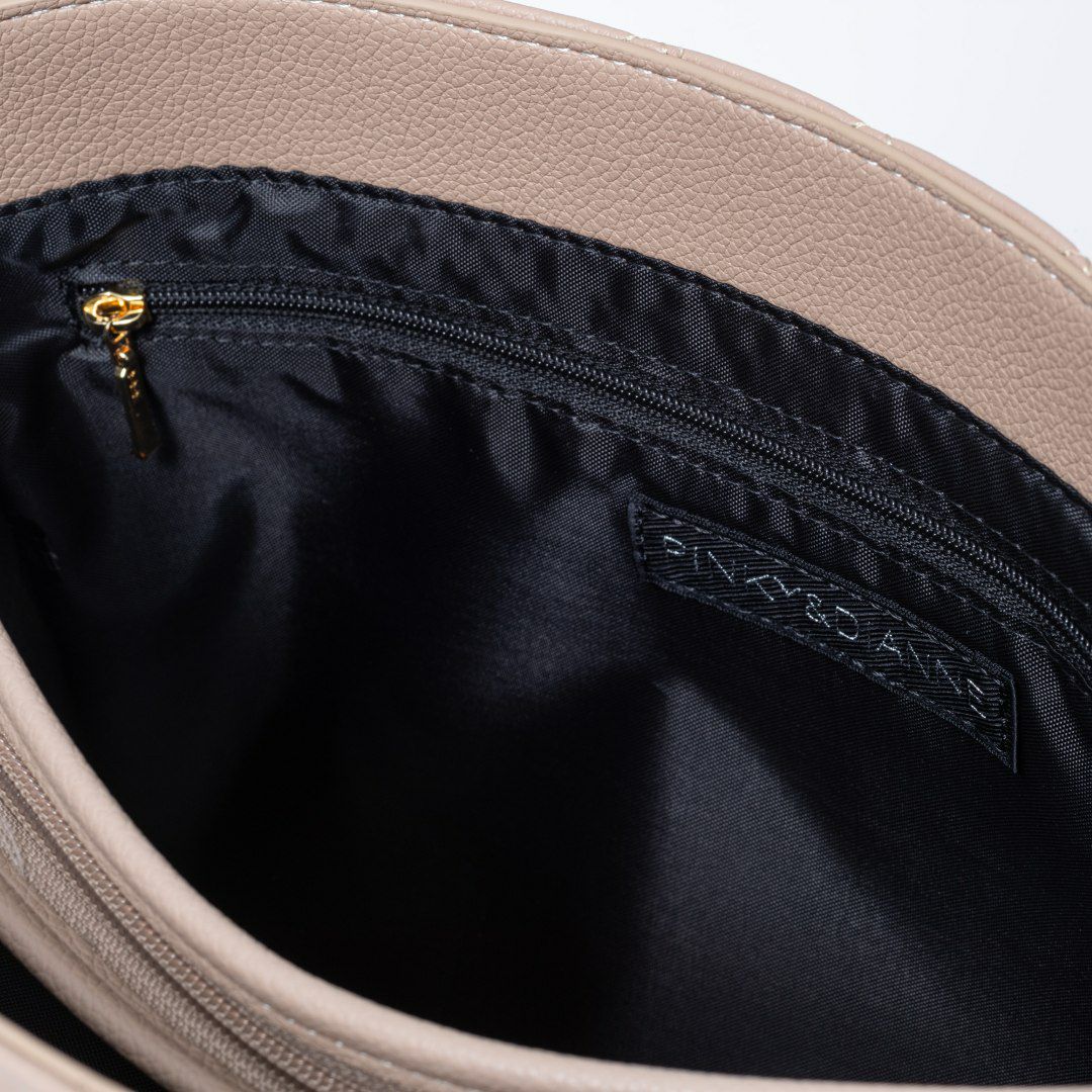 PINKY&DIANNE クラシックキルト 2WAYトート ベージュ