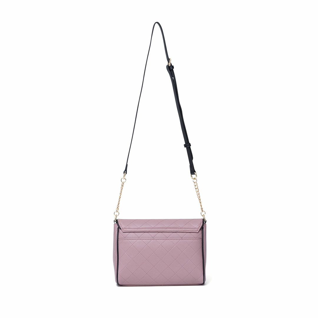 PINKY&DIANNE クラシックキルト フラップショルダー ピンク
