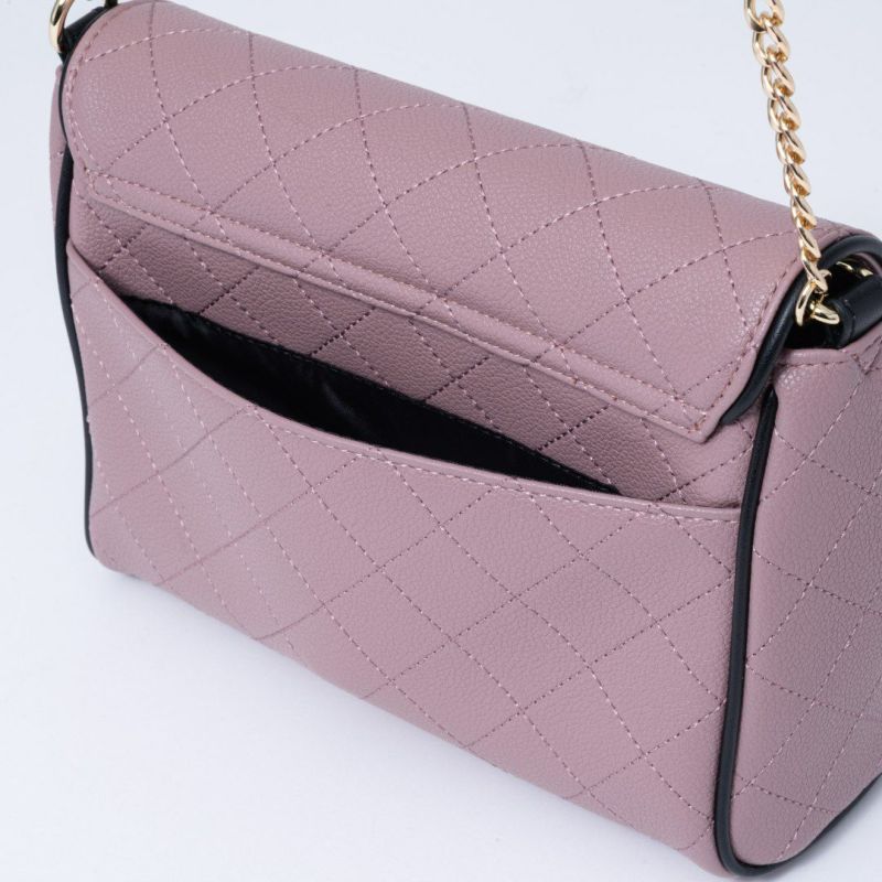 PINKY&DIANNE クラシックキルト フラップショルダー ピンク