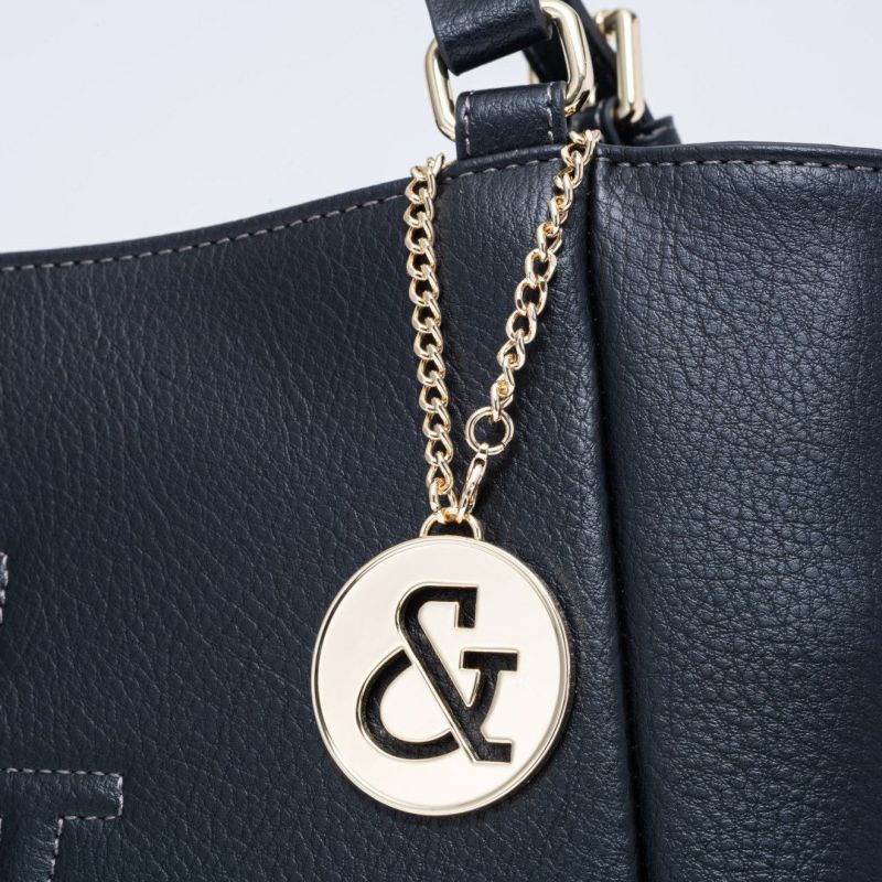 PINKY&DIANNE ピロー トート ブラック