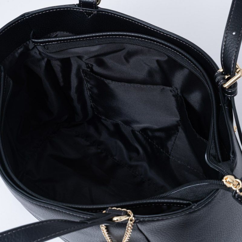 PINKY&DIANNE ピロー トート ブラック