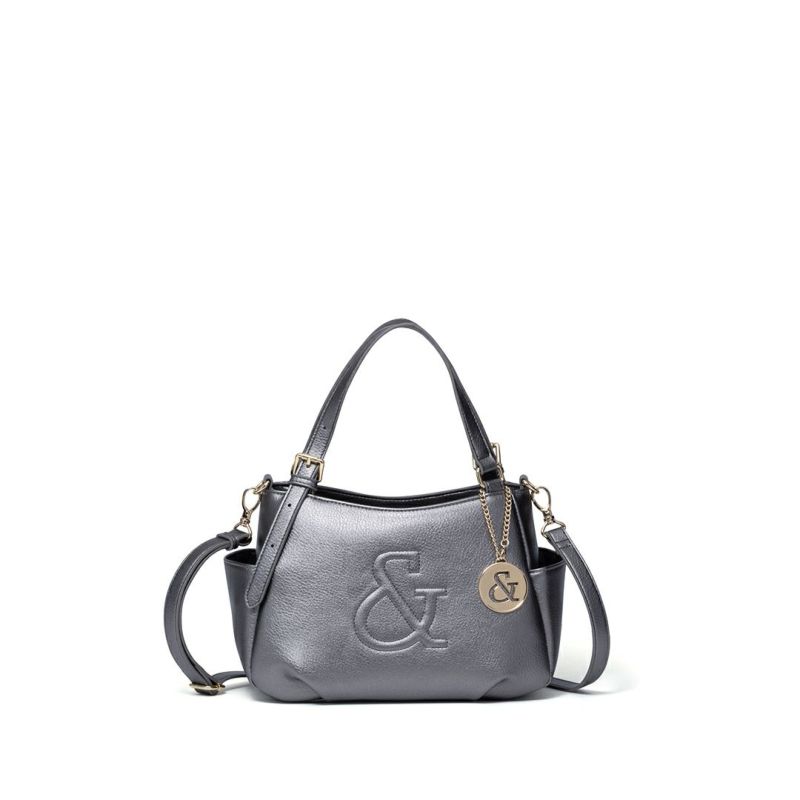 PINKY&DIANNE ピロー 2WAYハンド ガンメタリック