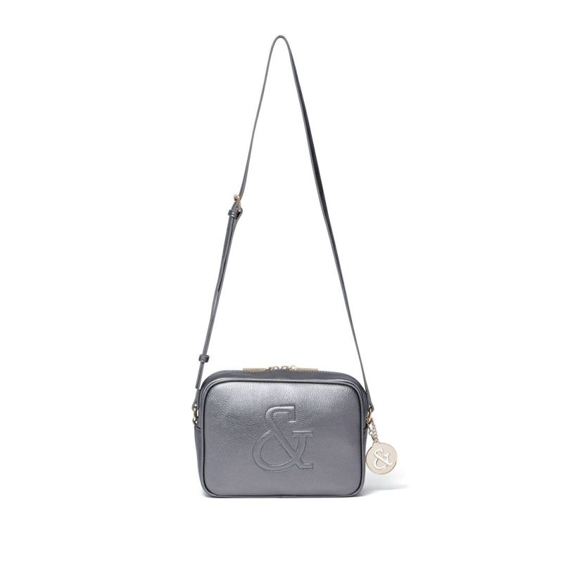 PINKY&DIANNE ピロー ショルダー ガンメタリック