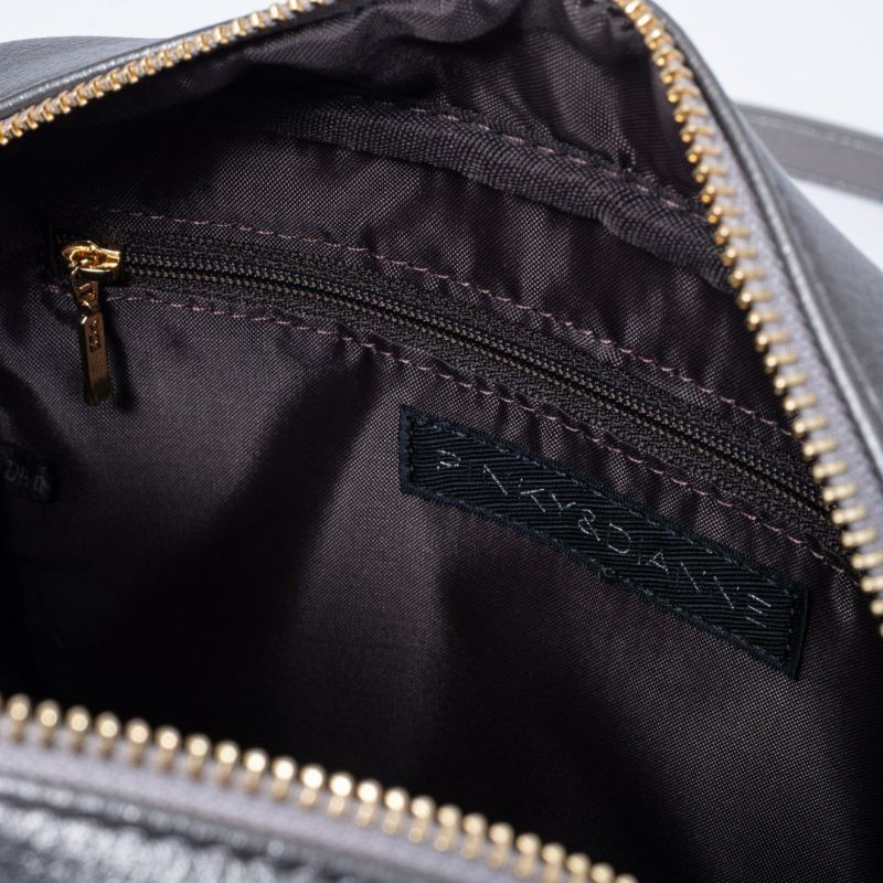 PINKY&DIANNE ピロー ショルダー ガンメタリック