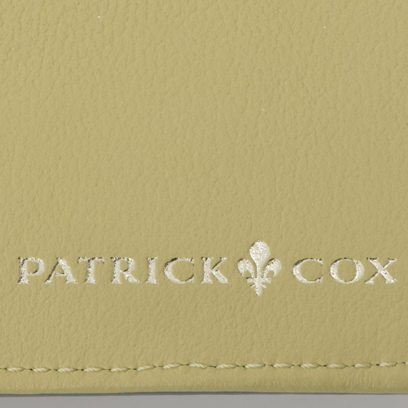 PATRICK COX カラーサンダル L字ファスナー折り財布 シルバー