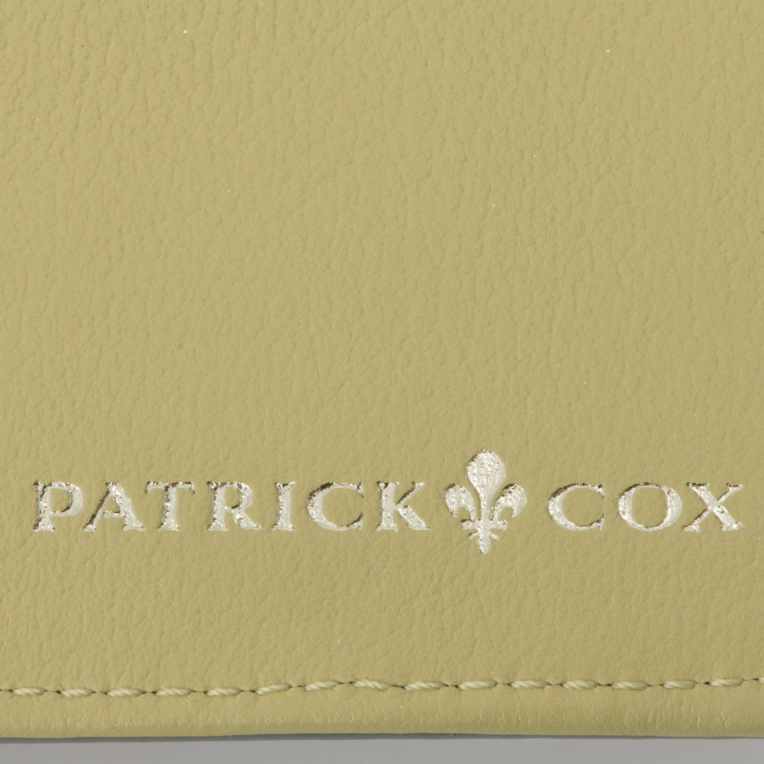 PATRICK COX カラーサンダル L字ファスナー折り財布 シルバー